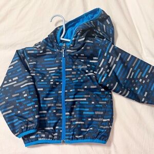 Columbia Kids Hooded Lined Rain Jacket - 3T